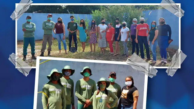 Os professores e crianças da Unidade Escolar poderão contar com alimentos frescos e orgânicos para complementar o preparo da merenda escolar. A revitalização é uma parceria da Secretaria Municipal de Educação com outras secretarias municipais.