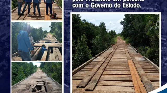 Ponte do Galhão é recuperada pela Prefeitura em parceria com o Governo do Estado