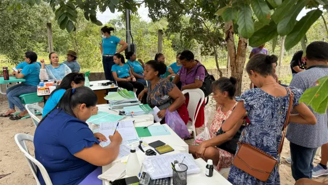 Ação Integrada leva saúde e assistência à Comunidade Boa Esperança em Mateiros